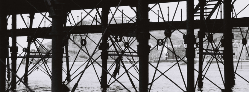 under pier